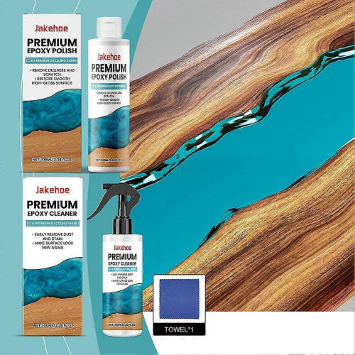 Resin Polishing Kit Multifunction Epoxy Polish Remove Scratches Polish Compound 2