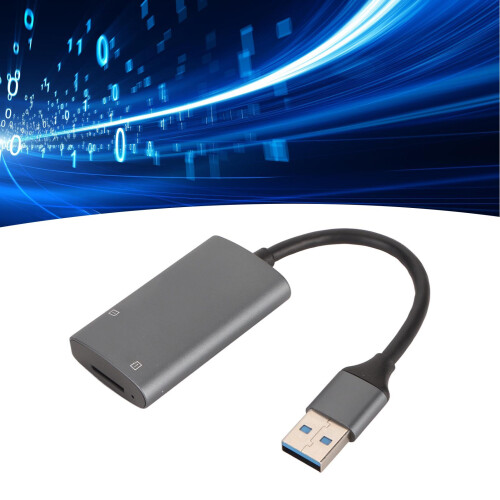 USB 3.0 Memory Card Reader Aluminum Alloy SD/TF 2