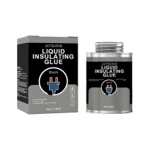 (black glue) Liquid Insulating Glue, Liquid Electrical Tape Waterproof, Insulating Electrical