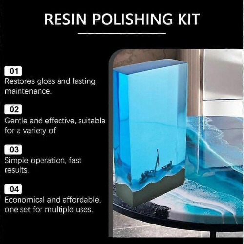 Epoxy Resin Polishing Kit - Epoxy Resin Polishing Compound Specially Formulated 2