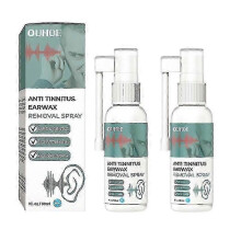 (2pcs) 1/2/3Pcs Tinnitus Relief Spray Relieve Deafness Ear Wax Remover Spray Ear Cleaning Liquid