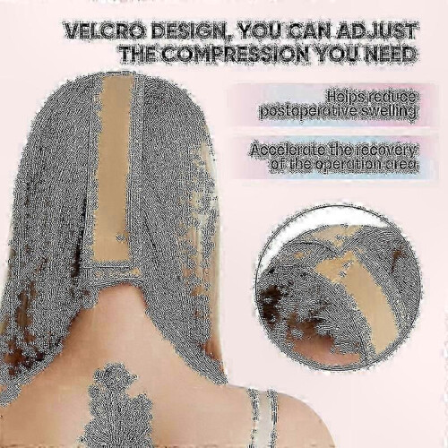 (S) Head Compression Wrap for Post-Surgery Neck and Facial Support 2