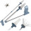 Foldable Spider Catcher 83cm Long Handle Insect & Bug Catcher Tool Humane Spiders Grabber for Home Use Effective Spider Trap Moth Bug Remover 1