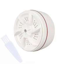 (1set With A Brush) Mini Two-way Washing Machine USB Rotating Turbine Small Portable Clothes Washer For Socks Underwear Travel Home Business Trips