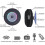 bluetooth shower speaker, IPX7 bluetooth shower radio 4