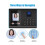 Biometric Attendance Machine with Fast Face Recognition and Triple Authentication for Employees 3