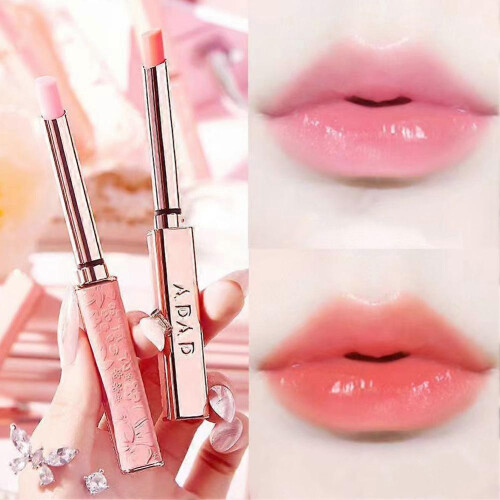 (Blue) Temperature Change Lipstick Fade Lip Lines Hydrate Moisturize Anti Cracking 2