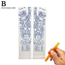 (40 to 45, Blood Rose) Acupuncture Reflexology Socks, Acupressure Reflexology Socks For Men & Women
