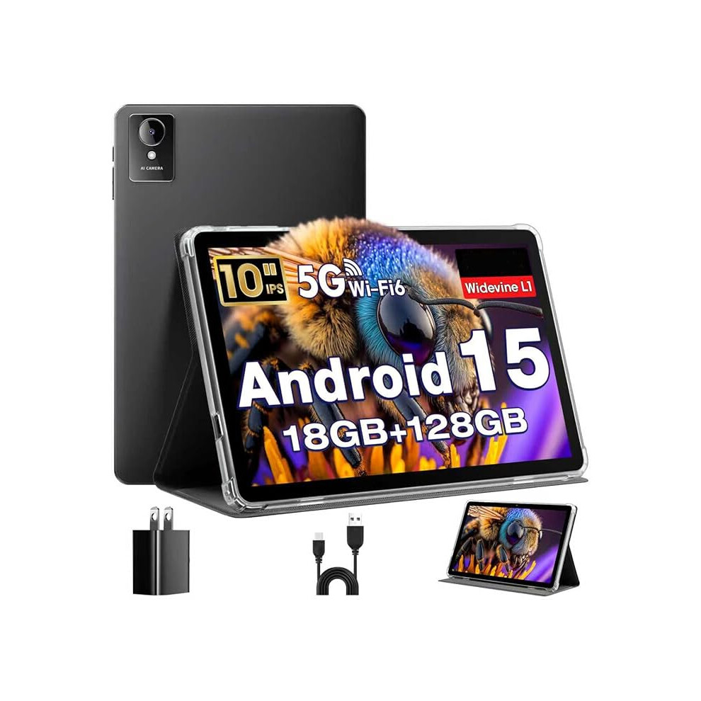 Android Tablet 10 Inch Android 15 Tablets, Octa-Core Tablet, 18Gb Ram+128Gb Rom+1Tb Expand, 1280X800 Fhd Ips Display 012543675133