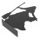 Type 1 Witch Design Stainless Iron Book Ends 8