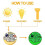 Luminous Decorative Wall Sticker Three Color Star Glow Decor 5