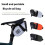 ENLEE E2493 Waterproof Bicycle Saddle Bag for MTB, Road Bikes Quick Release Tool Pouch - Orange 2