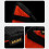 ENLEE E2493 Waterproof Bicycle Saddle Bag for MTB, Road Bikes Quick Release Tool Pouch - Orange 4