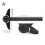 (Black) Angle Finder Protractor T-shaped Rotary Angle Ruler Hole Ruler Woodworking 1