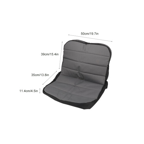 Lawn Mower Seat Cover 600D/420D/210D Grey 1