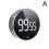 (A) LED Digital Countdown Magnetic Alarm Clock Kitchen Stopwatch NEW Study G0I 1