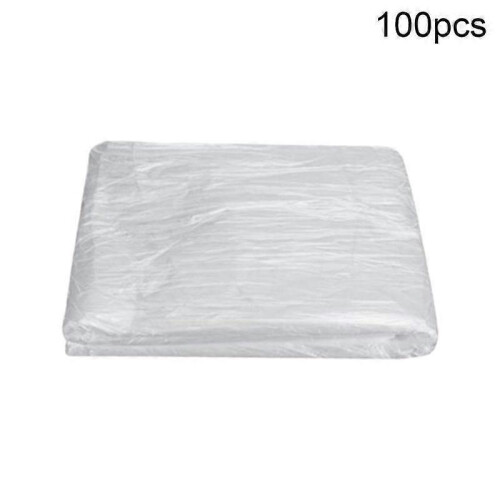 100PCS Disposable Bed Couch Pad Cover Plastic Massage Salon Sheet