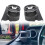(White) Multi-Function Car Window ABS Cup Holder For 2018-2023 Jeep Wrangler JL 4 Door 2