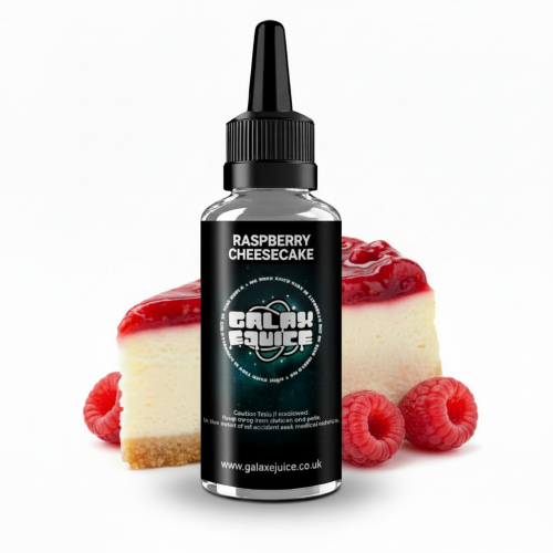 Raspberry Cheesecake 100ml E-Liquid No Nicotine Vape