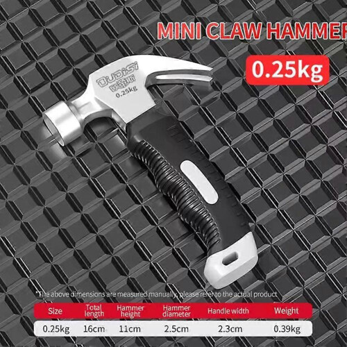 Mini Claw Hammer, Anti Slip And Shockproof Hammer, Professional Grade 2