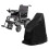 (100*75*100cm)Waterproof Dustproof Cover For Electric Manual Folding Wheelchairs.black 1