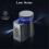 Electric Wine Chiller,34F-68F Temperature Control Single Bottle Portable Cooler for Red/White Win 5