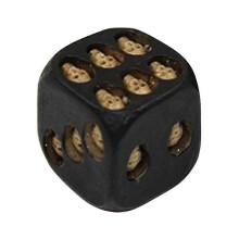 Black Skull Dice Game Novelty Leisure Toys Funny