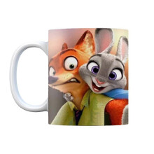 (350ML, A) Zootopia ZootopiaCar Decoration Design Car Decoration Cute Cartoon Style for Car Decoration Enhances Vehicle Appearance