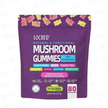 Dietary Mushroom Gummies 80pcs Digestive Health Natural Taste Portable