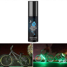 (Fluorescent white) Safety Reflective Spray Clothing 100ml Reflective Spray for Better Visibility-11