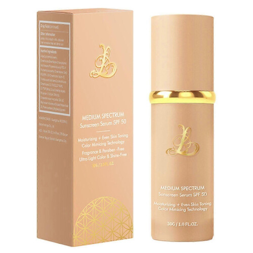 4-in-1 Color Changing Foundation with SPF 50+, Medium Spectrum Foundation Makeup, Full Coverage & Long Lasting