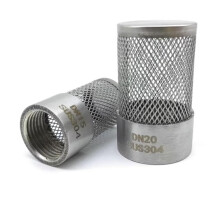 304 Stainless Steel Inline Filter 3 Inch Pressure Corrosion Resistant Threaded Strainer for Irrigation and Water Pump Systems
