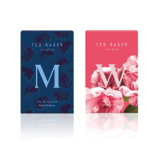 Ted Baker M & W Eau de Toilette Duo Gift Set for Him & Her 2 X 75ml