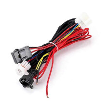 (1pcs, B) For Eberspacher Webasto Parking Heater Wiring Harness 12V/24V Power Supply Cable Adapter 2M
