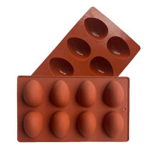 Silicone Egg Molds Easter Food Grade 3D Moulds 3D Chocolate Candy Molds