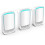 Air Ionizers for Home 3-Pack,Negative Ion Generator EU 1
