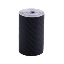 1PC Carbon Fiber Car Sticker Door Sill Protector Scuff Trim Accessories