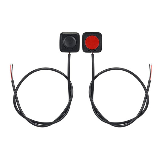 80 Pcs Momentary  Momentary Push Button  Off  12V 24V Surface Mount  Button 1