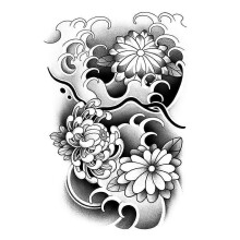 Large Temporary Fake Tattoo Full Sleeve Leg Arm Waterproof Stickers Men Women