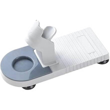 Colcolo Hot Glue Gun Holder Hot Glue Machine Support Stand Hot Melt Glue Gun Bracket Portable 17x75x2cm Glue Gun Base - DD