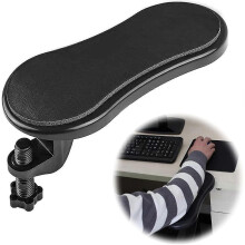 Ergonomic Adjustable for Desk Mouse Wrist Rest 180 Rotating Computer Wrist Rest Arm Holder - DD
