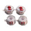4Pcs Adhesive Casters Wheel Appliance Rollers Sliders for-4 1