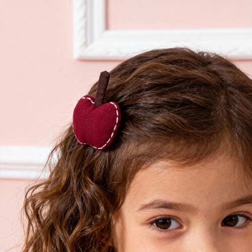 Colorful Fabric Baby Hair Clips Multiple Patterns and-A07 1