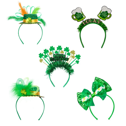 Comfortable Plastic Head Accessory Saint-patrick shamro 1