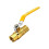 Manual Ball valves Flows Control Switches High Efficiency-3/8'' 1
