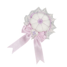 Contemporary Hair Clip With Lace Decoration Fashion-Purple