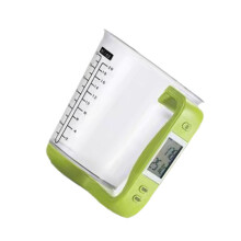 All Kitchen Tool Electronic Scale and Measuring Cup- Green