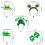 Comfortable Plastic Head Accessory Saint-patrick shamro 4