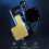 (Black regular version) Mobile Phone Cooling Plate Universal For Smartphone Radiator Cooler Pad 5