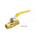 Manual Ball valves Flows Control Switches High Efficiency-3/8'' 4